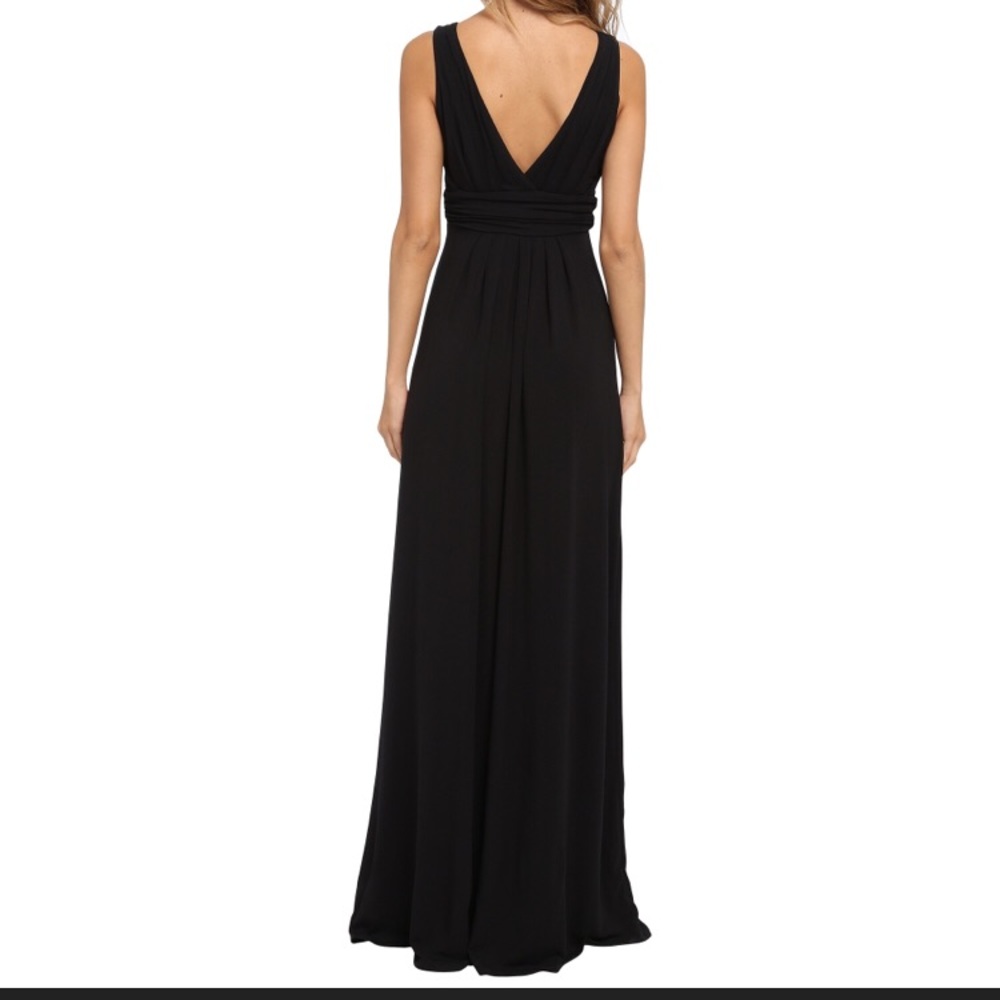 Soft Stretchy Jersey Maxi Dress Black